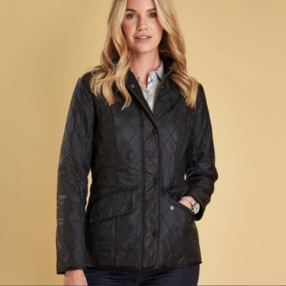 Barbour Cavalry Polarquilt Women’s Black Jacket
